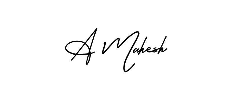 Similarly AmerikaSignatureDemo-Regular is the best handwritten signature design. Signature creator online .You can use it as an online autograph creator for name A Mahesh. A Mahesh signature style 3 images and pictures png