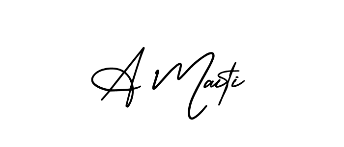AmerikaSignatureDemo-Regular is a professional signature style that is perfect for those who want to add a touch of class to their signature. It is also a great choice for those who want to make their signature more unique. Get A Maiti name to fancy signature for free. A Maiti signature style 3 images and pictures png