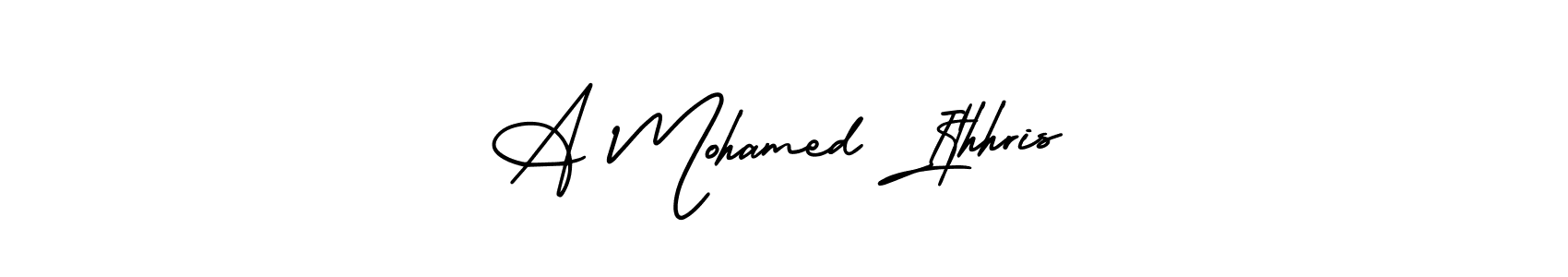 You can use this online signature creator to create a handwritten signature for the name A Mohamed Ithhris. This is the best online autograph maker. A Mohamed Ithhris signature style 3 images and pictures png