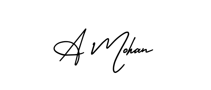 Once you've used our free online signature maker to create your best signature AmerikaSignatureDemo-Regular style, it's time to enjoy all of the benefits that A Mohan name signing documents. A Mohan signature style 3 images and pictures png