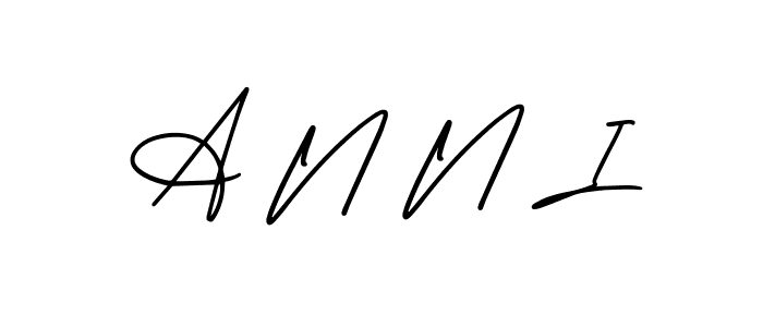 Best and Professional Signature Style for A N N I. AmerikaSignatureDemo-Regular Best Signature Style Collection. A N N I signature style 3 images and pictures png