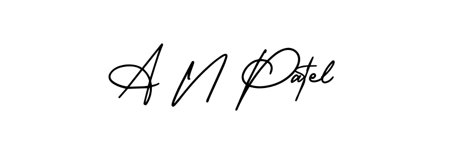 It looks lik you need a new signature style for name A N Patel. Design unique handwritten (AmerikaSignatureDemo-Regular) signature with our free signature maker in just a few clicks. A N Patel signature style 3 images and pictures png