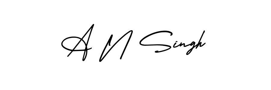 Best and Professional Signature Style for A N Singh. AmerikaSignatureDemo-Regular Best Signature Style Collection. A N Singh signature style 3 images and pictures png