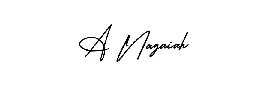 if you are searching for the best signature style for your name A Nagaiah. so please give up your signature search. here we have designed multiple signature styles  using AmerikaSignatureDemo-Regular. A Nagaiah signature style 3 images and pictures png