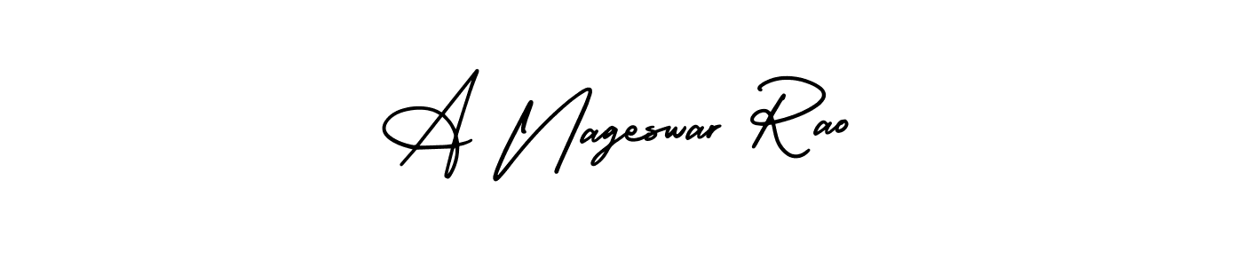 AmerikaSignatureDemo-Regular is a professional signature style that is perfect for those who want to add a touch of class to their signature. It is also a great choice for those who want to make their signature more unique. Get A Nageswar Rao name to fancy signature for free. A Nageswar Rao signature style 3 images and pictures png