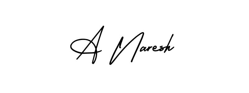 How to Draw A Naresh signature style? AmerikaSignatureDemo-Regular is a latest design signature styles for name A Naresh. A Naresh signature style 3 images and pictures png