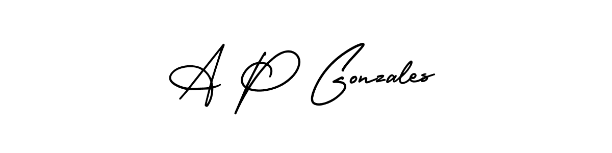 Here are the top 10 professional signature styles for the name A P Gonzales. These are the best autograph styles you can use for your name. A P Gonzales signature style 3 images and pictures png