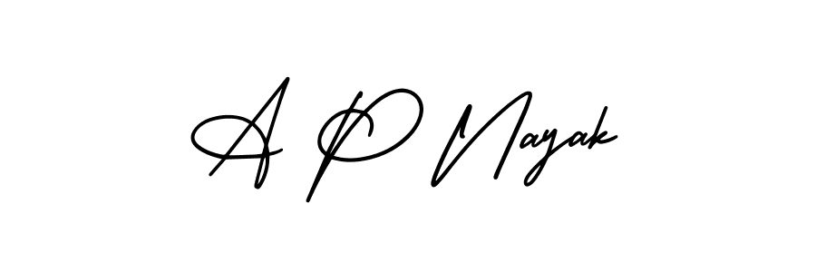 Make a beautiful signature design for name A P Nayak. Use this online signature maker to create a handwritten signature for free. A P Nayak signature style 3 images and pictures png
