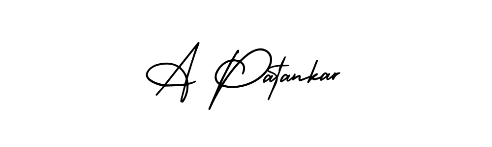 AmerikaSignatureDemo-Regular is a professional signature style that is perfect for those who want to add a touch of class to their signature. It is also a great choice for those who want to make their signature more unique. Get A Patankar name to fancy signature for free. A Patankar signature style 3 images and pictures png