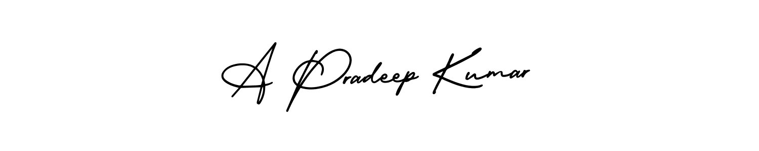 Best and Professional Signature Style for A Pradeep Kumar. AmerikaSignatureDemo-Regular Best Signature Style Collection. A Pradeep Kumar signature style 3 images and pictures png