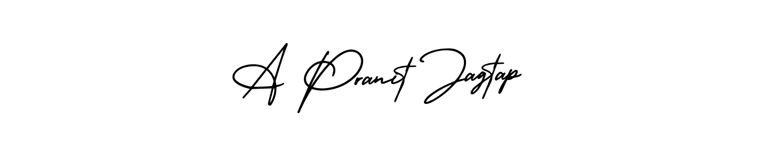 if you are searching for the best signature style for your name A Pranit Jagtap. so please give up your signature search. here we have designed multiple signature styles  using AmerikaSignatureDemo-Regular. A Pranit Jagtap signature style 3 images and pictures png