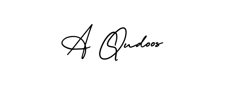 if you are searching for the best signature style for your name A Qudoos. so please give up your signature search. here we have designed multiple signature styles  using AmerikaSignatureDemo-Regular. A Qudoos signature style 3 images and pictures png