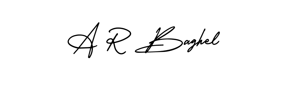 How to Draw A R Baghel signature style? AmerikaSignatureDemo-Regular is a latest design signature styles for name A R Baghel. A R Baghel signature style 3 images and pictures png