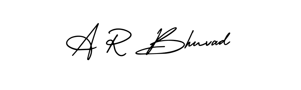 How to make A R Bhuvad signature? AmerikaSignatureDemo-Regular is a professional autograph style. Create handwritten signature for A R Bhuvad name. A R Bhuvad signature style 3 images and pictures png