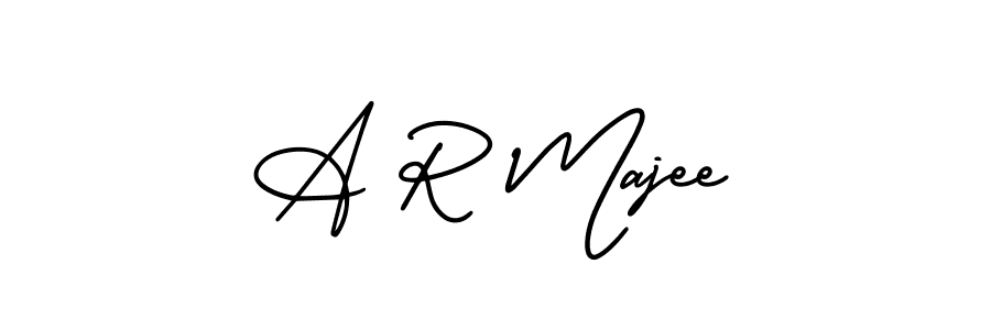 Check out images of Autograph of A R Majee name. Actor A R Majee Signature Style. AmerikaSignatureDemo-Regular is a professional sign style online. A R Majee signature style 3 images and pictures png