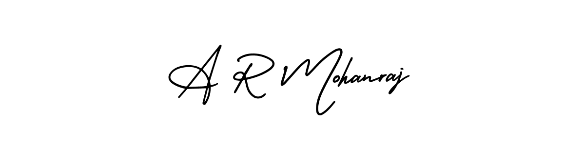 You can use this online signature creator to create a handwritten signature for the name A R Mohanraj. This is the best online autograph maker. A R Mohanraj signature style 3 images and pictures png