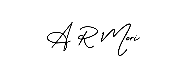 Make a beautiful signature design for name A R Mori. Use this online signature maker to create a handwritten signature for free. A R Mori signature style 3 images and pictures png