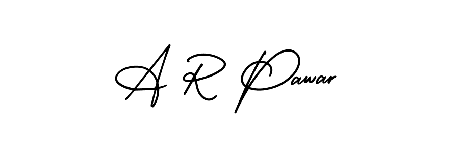 AmerikaSignatureDemo-Regular is a professional signature style that is perfect for those who want to add a touch of class to their signature. It is also a great choice for those who want to make their signature more unique. Get A R Pawar name to fancy signature for free. A R Pawar signature style 3 images and pictures png