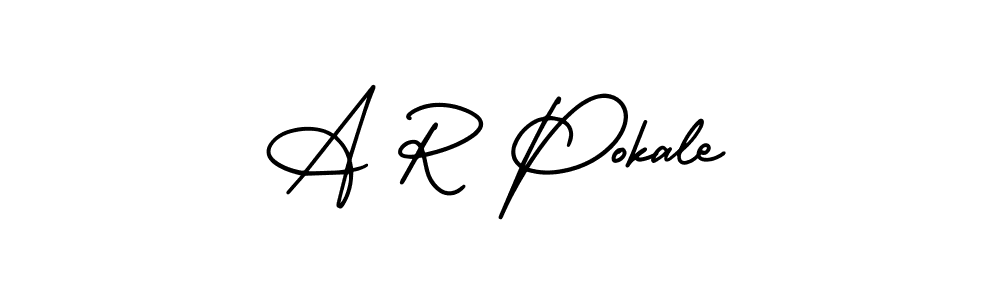See photos of A R Pokale official signature by Spectra . Check more albums & portfolios. Read reviews & check more about AmerikaSignatureDemo-Regular font. A R Pokale signature style 3 images and pictures png