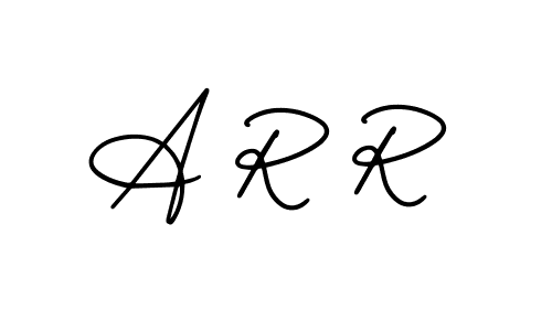 Also we have A R R name is the best signature style. Create professional handwritten signature collection using AmerikaSignatureDemo-Regular autograph style. A R R signature style 3 images and pictures png