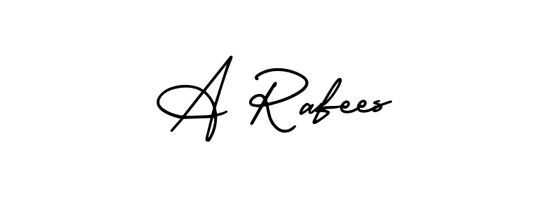 Once you've used our free online signature maker to create your best signature AmerikaSignatureDemo-Regular style, it's time to enjoy all of the benefits that A Rafees name signing documents. A Rafees signature style 3 images and pictures png