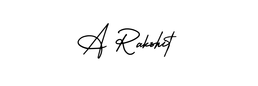 Create a beautiful signature design for name A Rakshit. With this signature (AmerikaSignatureDemo-Regular) fonts, you can make a handwritten signature for free. A Rakshit signature style 3 images and pictures png