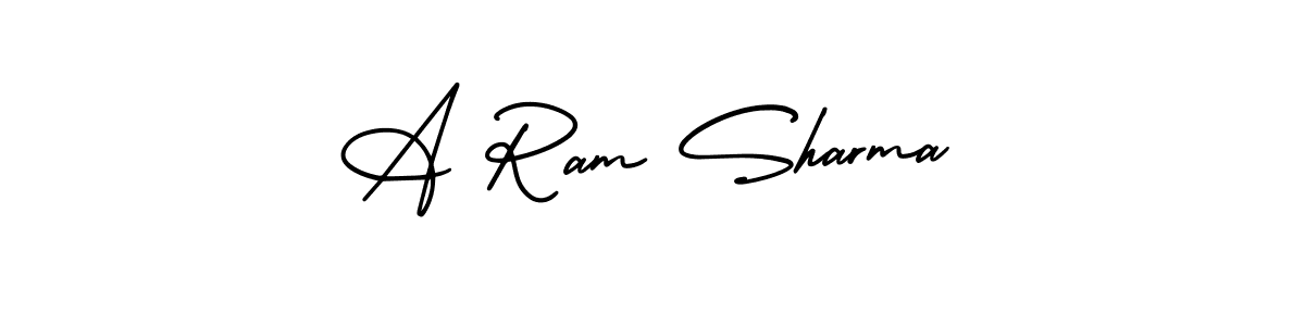 Here are the top 10 professional signature styles for the name A Ram Sharma. These are the best autograph styles you can use for your name. A Ram Sharma signature style 3 images and pictures png