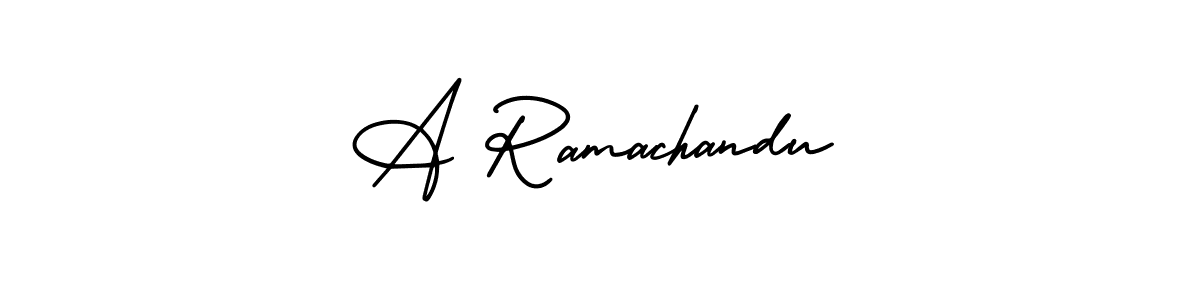 Make a beautiful signature design for name A Ramachandu. Use this online signature maker to create a handwritten signature for free. A Ramachandu signature style 3 images and pictures png