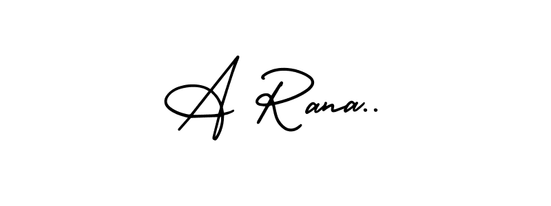 Once you've used our free online signature maker to create your best signature AmerikaSignatureDemo-Regular style, it's time to enjoy all of the benefits that A Rana.. name signing documents. A Rana.. signature style 3 images and pictures png