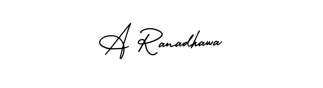 Best and Professional Signature Style for A Ranadhawa. AmerikaSignatureDemo-Regular Best Signature Style Collection. A Ranadhawa signature style 3 images and pictures png