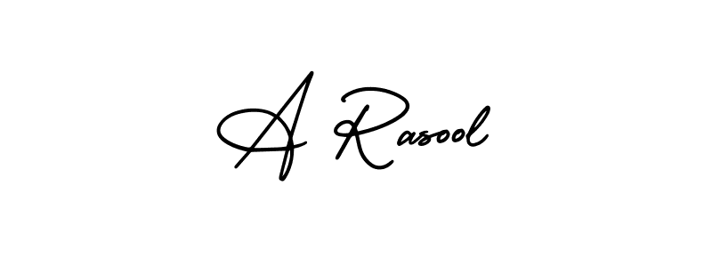 Make a beautiful signature design for name A Rasool. Use this online signature maker to create a handwritten signature for free. A Rasool signature style 3 images and pictures png