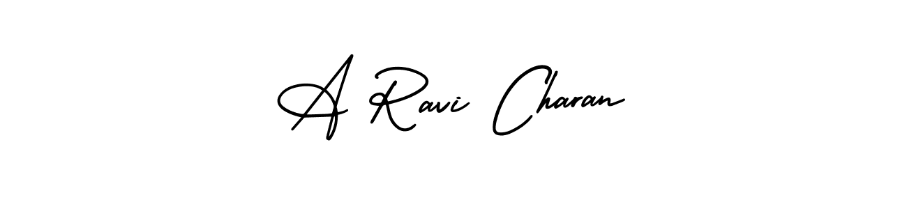 It looks lik you need a new signature style for name A Ravi Charan. Design unique handwritten (AmerikaSignatureDemo-Regular) signature with our free signature maker in just a few clicks. A Ravi Charan signature style 3 images and pictures png