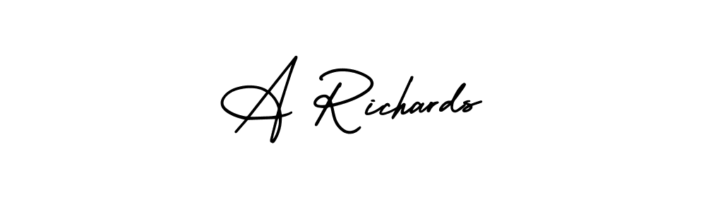 Also You can easily find your signature by using the search form. We will create A Richards name handwritten signature images for you free of cost using AmerikaSignatureDemo-Regular sign style. A Richards signature style 3 images and pictures png
