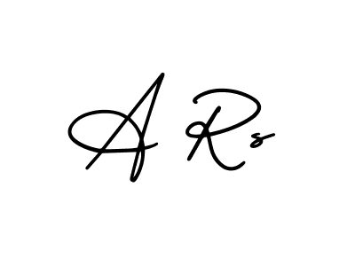 Similarly AmerikaSignatureDemo-Regular is the best handwritten signature design. Signature creator online .You can use it as an online autograph creator for name A Rs. A Rs signature style 3 images and pictures png