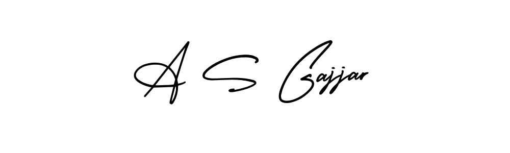 You can use this online signature creator to create a handwritten signature for the name A S Gajjar. This is the best online autograph maker. A S Gajjar signature style 3 images and pictures png