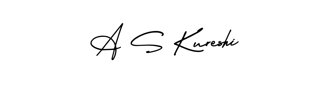 Create a beautiful signature design for name A S Kureshi. With this signature (AmerikaSignatureDemo-Regular) fonts, you can make a handwritten signature for free. A S Kureshi signature style 3 images and pictures png