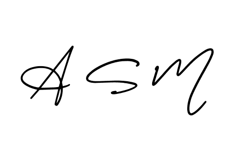 AmerikaSignatureDemo-Regular is a professional signature style that is perfect for those who want to add a touch of class to their signature. It is also a great choice for those who want to make their signature more unique. Get A S M name to fancy signature for free. A S M signature style 3 images and pictures png