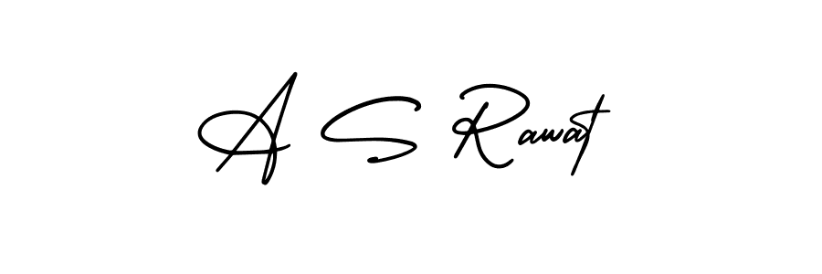Also we have A S Rawat name is the best signature style. Create professional handwritten signature collection using AmerikaSignatureDemo-Regular autograph style. A S Rawat signature style 3 images and pictures png
