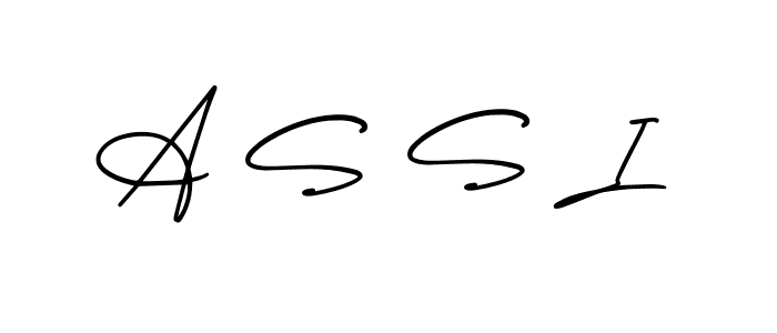 Use a signature maker to create a handwritten signature online. With this signature software, you can design (AmerikaSignatureDemo-Regular) your own signature for name A S S I. A S S I signature style 3 images and pictures png