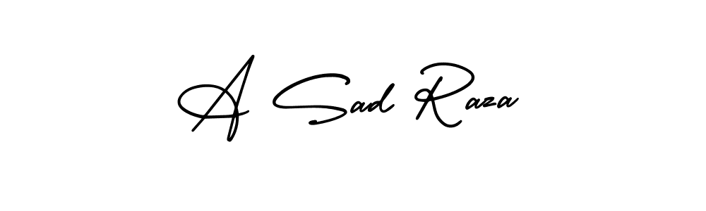 Also we have A Sad Raza name is the best signature style. Create professional handwritten signature collection using AmerikaSignatureDemo-Regular autograph style. A Sad Raza signature style 3 images and pictures png