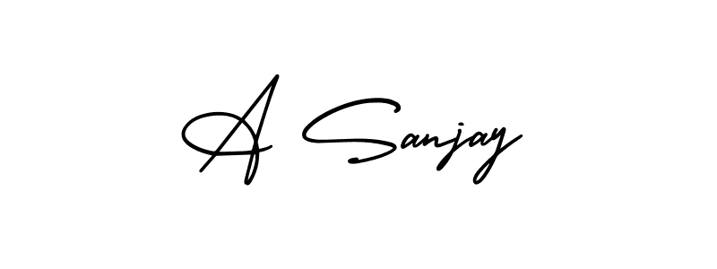 Make a short A Sanjay signature style. Manage your documents anywhere anytime using AmerikaSignatureDemo-Regular. Create and add eSignatures, submit forms, share and send files easily. A Sanjay signature style 3 images and pictures png