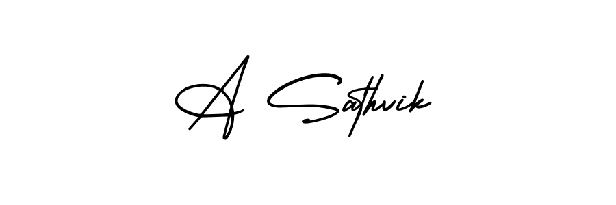 Once you've used our free online signature maker to create your best signature AmerikaSignatureDemo-Regular style, it's time to enjoy all of the benefits that A Sathvik name signing documents. A Sathvik signature style 3 images and pictures png