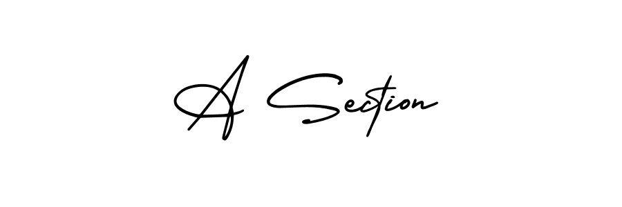 Here are the top 10 professional signature styles for the name A Section. These are the best autograph styles you can use for your name. A Section signature style 3 images and pictures png