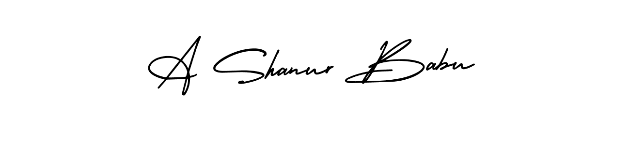 Make a short A Shanur Babu signature style. Manage your documents anywhere anytime using AmerikaSignatureDemo-Regular. Create and add eSignatures, submit forms, share and send files easily. A Shanur Babu signature style 3 images and pictures png