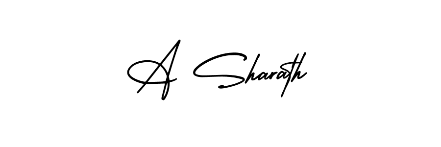 It looks lik you need a new signature style for name A Sharath. Design unique handwritten (AmerikaSignatureDemo-Regular) signature with our free signature maker in just a few clicks. A Sharath signature style 3 images and pictures png