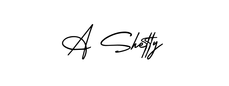 How to Draw A Shetty signature style? AmerikaSignatureDemo-Regular is a latest design signature styles for name A Shetty. A Shetty signature style 3 images and pictures png