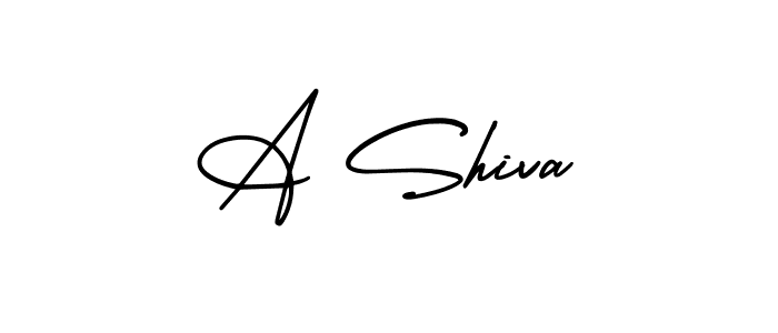 Also we have A Shiva name is the best signature style. Create professional handwritten signature collection using AmerikaSignatureDemo-Regular autograph style. A Shiva signature style 3 images and pictures png