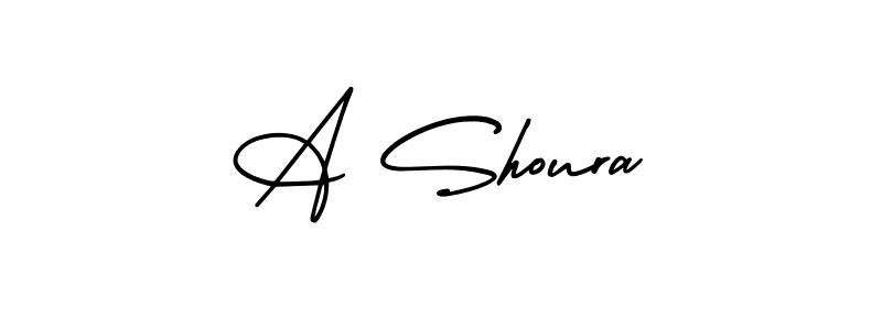 Make a beautiful signature design for name A Shoura. Use this online signature maker to create a handwritten signature for free. A Shoura signature style 3 images and pictures png