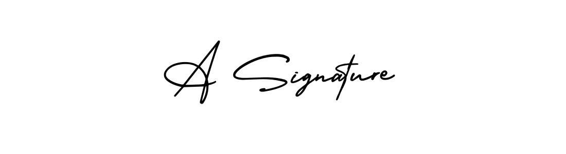 A Signature stylish signature style. Best Handwritten Sign (AmerikaSignatureDemo-Regular) for my name. Handwritten Signature Collection Ideas for my name A Signature. A Signature signature style 3 images and pictures png