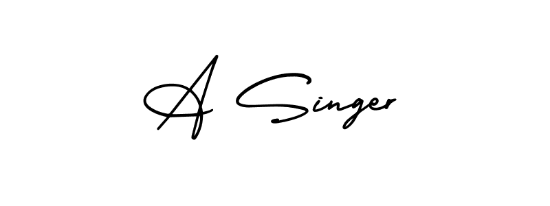 See photos of A Singer official signature by Spectra . Check more albums & portfolios. Read reviews & check more about AmerikaSignatureDemo-Regular font. A Singer signature style 3 images and pictures png